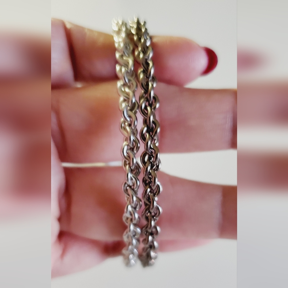 Vtg. Stack Bangles 4pcs - Picture 4 of 8